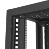 gabinete para telecomunicaciones rack estándar de 19", 42ur, 600 mm ancho x 600 mm profundidad. fabricado en acero, se envía el gabinete armado.