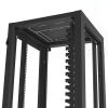 gabinete para telecomunicaciones rack estándar de 19", 42ur, 600 mm ancho x 600 mm profundidad. fabricado en acero, se envía el gabinete armado.
