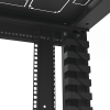gabinete para telecomunicaciones rack estándar de 19", 42ur, 600 mm ancho x 600 mm profundidad. fabricado en acero, se envía el gabinete armado.