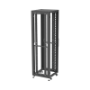 gabinete para telecomunicaciones rack estándar de 19", 42ur, 600 mm ancho x 600 mm profundidad. fabricado en acero, se envía el gabinete armado.