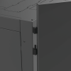gabinete para telecomunicaciones rack estándar de 19", 42ur, 600 mm ancho x 600 mm profundidad. fabricado en acero, se envía el gabinete armado.