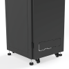 gabinete para telecomunicaciones rack estándar de 19", 42ur, 600 mm ancho x 600 mm profundidad. fabricado en acero, se envía el gabinete armado.