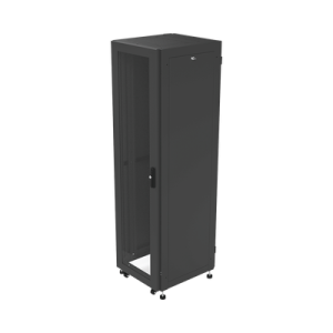 gabinete para telecomunicaciones rack estándar de 19", 42ur, 600 mm ancho x 600 mm profundidad. fabricado en acero, se envía el gabinete armado.