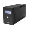 ups 800va/480 w pantalla lcd / línea interactiva 120vca / 6 tomas 5 15r (4 respaldadas) / regulación de voltaje / protección rj45