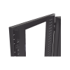 gabinete para telecomunicaciones rack estándar de 19", 42ur, 800 mm ancho x 1000 mm profundidad. fabricado en acero, se envía el gabinete armado.