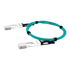 cable aoc qsfp56 de 200 gbps a 200 gbps / cable de fibra óptica activo / longitud: 2 metros