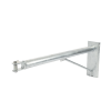 brazo de extension 60 cm con herraje tipo d pequeño