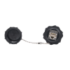 acoplador industrial rj45 rj45 categoría 6 blindado ip67 (waterproof)