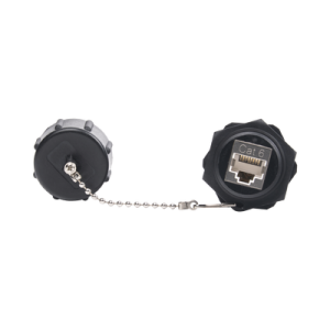 acoplador industrial rj45 rj45 categoría 6 blindado ip67 (waterproof)