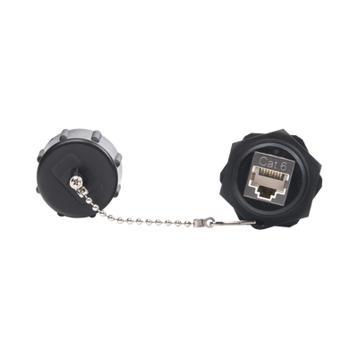 acoplador industrial rj45 rj45 categoría 6 blindado ip67 (waterproof) acoplador industrial rj45 rj45 categoría 6 blindado ip67 (waterproof)