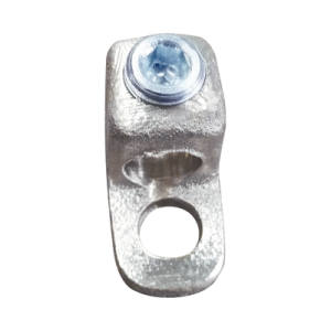 conector mecánico tipo zapata para bornes de 3/8" a cable de cal. 4 a 2/0 awg.