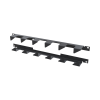 organizador dentado horizontal de 19"de 1u