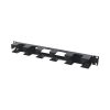 organizador dentado horizontal de 19"de 1u