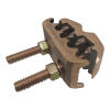 conector para 3 cables de cobre (4 2/0 awg) a tubo o varilla (5/8 in 3/4 in).