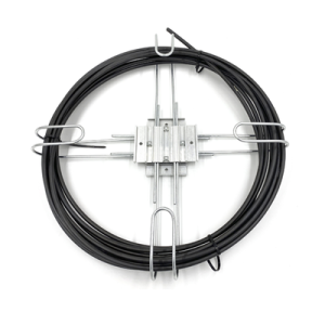 raqueta para almacenamiento de cable para poste de 300 a 600 mm