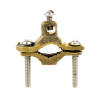 conector para tubo de hasta 1 1/4" a cable cal. 4 awg. ideal para aterrizaje de torres tz