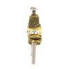 conector para tubo de hasta 1 1/4" a cable cal. 4 awg. ideal para aterrizaje de torres tz