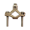 conector para tubo de hasta 1 1/4" a cable cal. 4 awg. ideal para aterrizaje de torres tz