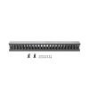organizador de cable vertical de 24 unidades rack, compatible con rack eirl5524