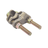 conector para dos cables en forma de cruz de diferente calibre de 2/0 250 y 4 2/0.awg