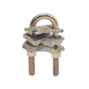 conector para dos cables en forma de cruz de diferente calibre de 2/0 250 y 4 2/0.awg