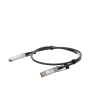 cable dac qsfp28 de 100 gbps a 100 gbps / passive direct attach copper twinax cable / longitud: 1 metro