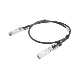 cable dac qsfp28 de 100 gbps a 100 gbps / passive direct attach copper twinax cable / longitud: 1 metro