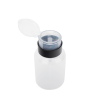 botella dispensadora de alcohol, capacidad 200 ml, sistema de bloqueo antiderrames, ideal para limpieza y preparación de fibra Óptica