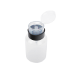 botella dispensadora de alcohol, capacidad 200 ml, sistema de bloqueo antiderrames, ideal para limpieza y preparación de fibra Óptica