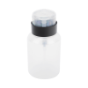 botella dispensadora de alcohol, capacidad 200 ml, sistema de bloqueo antiderrames, ideal para limpieza y preparación de fibra Óptica