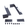 adaptador universal para rack 19" para videograbadoras de ancho de 20 a 31 cm.