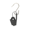 tensor para fibra Óptica drop plana de 5x2 mm y redonda de 3 mm, hasta 500 n de tensión