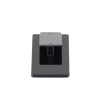 base de mesa para un control remoto inalámbrico lutron. con goma para evitar deslizamiento.