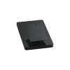 base de mesa para un control remoto inalámbrico lutron. con goma para evitar deslizamiento.