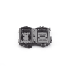 mini caja para exterior con protección ip65 para uso con un acopladores sc simplex o lc duplex (no incluido)