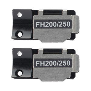 par de holders para fibra óptica 250 micras para fusionadora linkedpro lp fs pro x6