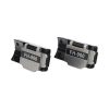 par de holders para fibra óptica 900 micras para fusionadora linkedpro lp fs pro x6