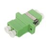 módulo acoplador de fibra óptica duplex lc/apc a lc/apc compatible con fibra monomodo