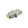 módulo acoplador de fibra óptica simplex sc/apc a sc/apc compatible con fibra monomodo