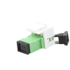 acoplador keystone de fibra óptica monomodo sc/apc simplex a sc/apc
