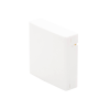 caja terminal de fibra Óptica (roseta) con un acoplador sc/apc, color blanco