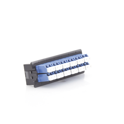 placa acopladora para distribuidor de fibra Óptica lp odf 8024, incluye 12 acopladores lc duplex para fibra monomodo placa acopladora para distribuidor de fibra Óptica lp odf 8024, incluye 12 acopladores lc duplex para fibra monomodo