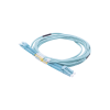jumper de fibra Óptica multimodo om3 50/125 lc lc ofnr (riser), 2.0 mm, dúplex, aqua, 20 metros