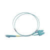 jumper de fibra Óptica multimodo om3 50/125 lc sc ofnr (riser), 2.0 mm, dúplex, aqua, 3 metros