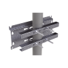 herraje para fijación a pared, torre o poste compatible con lp forte 09u r3.