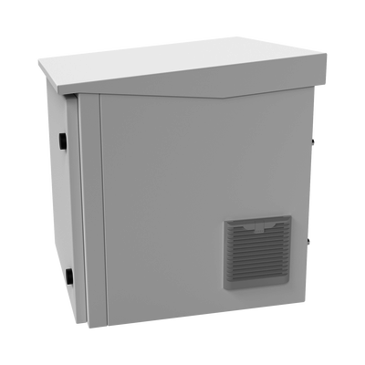 gabinete de exterior con rack de 19" de 9ur con ventiladores y termostato, se envía el gabinete armado, (montaje a poste o torre se vende por separado). gabinete de exterior con rack de 19" de 9ur con ventiladores y termostato, se envía el gabinete armado, (montaje a poste o torre se vende por separado).