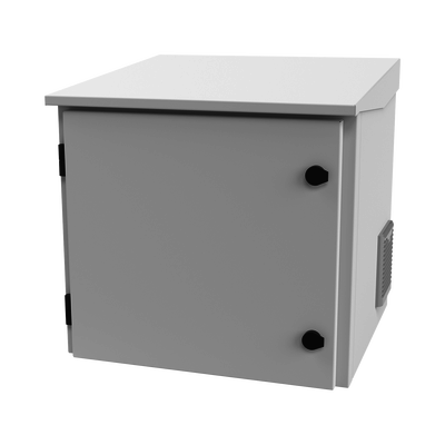 gabinete de exterior con rack de 19" de 9ur con ventiladores y termostato, se envía el gabinete armado, (montaje a poste o torre se vende por separado). gabinete de exterior con rack de 19" de 9ur con ventiladores y termostato, se envía el gabinete armado, (montaje a poste o torre se vende por separado).