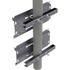 herraje para fijación a pared, torre o poste compatible con lp forte 16ur3 y lp forte 24u r3