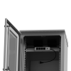 gabinete de exterior con rack de 19" de 16u con ventiladores y termostato, se envía el gabinete armado. (montaje a poste o torre se vende por separado).