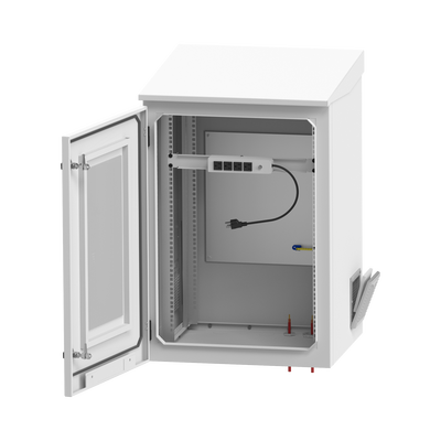 gabinete de exterior con rack de 19" de 24u con ventiladores y termostato, se envía el gabinete armado (montaje a poste o torre se vende por separado). gabinete de exterior con rack de 19" de 24u con ventiladores y termostato, se envía el gabinete armado (montaje a poste o torre se vende por separado).